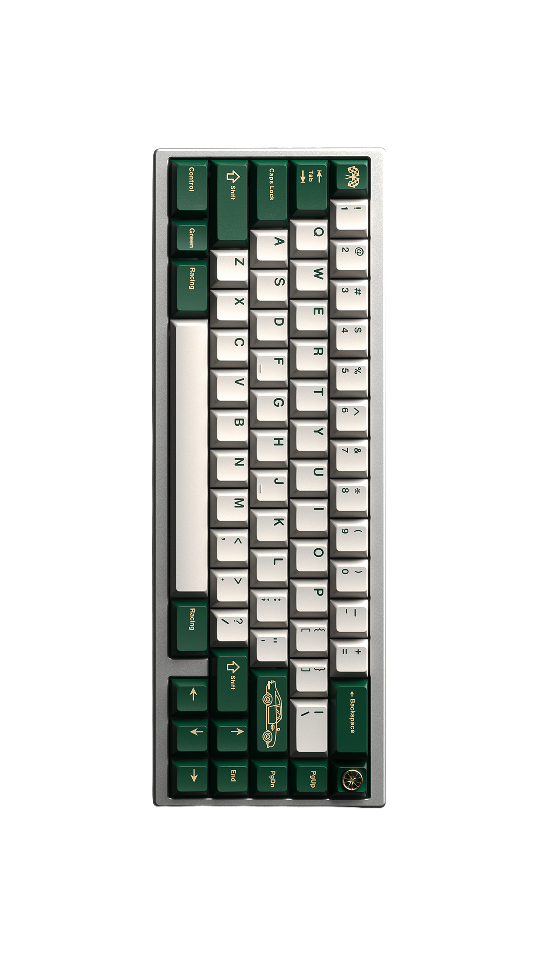 GMK BRITISH RACING GREEN R2 KEYCAP SET