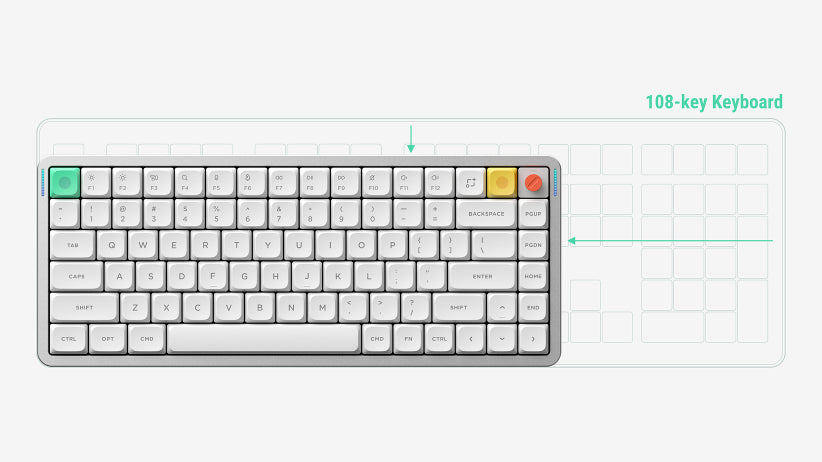 NUPHY AIR75 V3 WIRELESS KEYBOARD