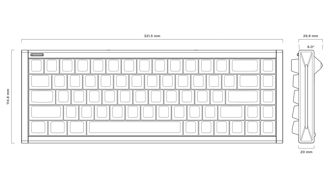 NUPHYX BH65 GAMING KEYBOARD