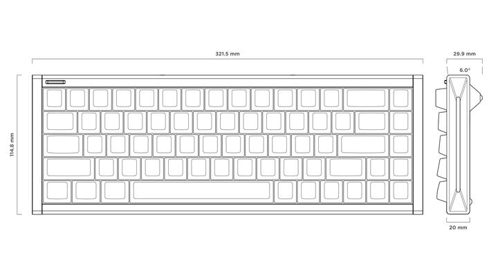 NUPHYX BH65 GAMING KEYBOARD