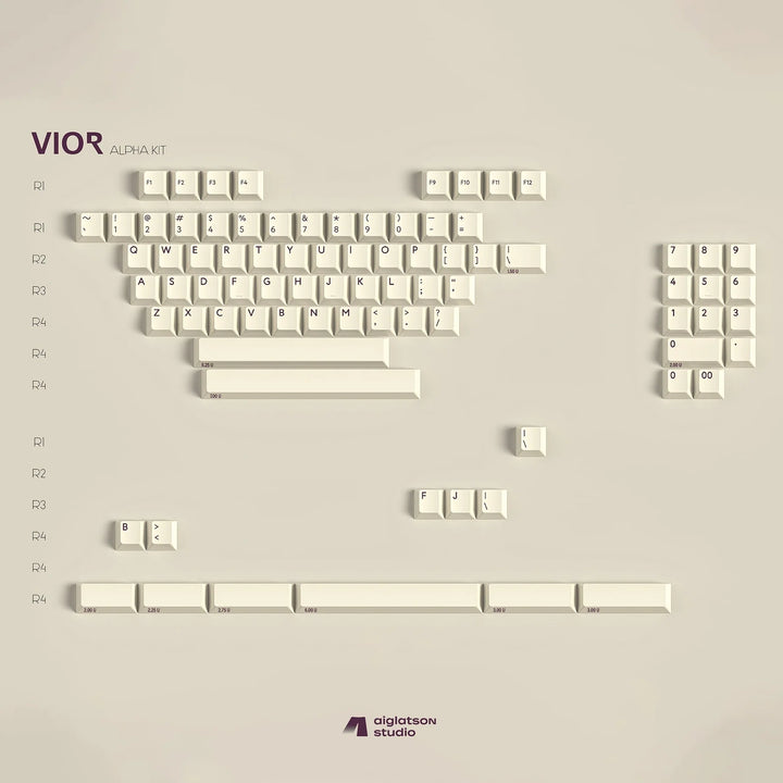 PBTFANS Vior Keycaps