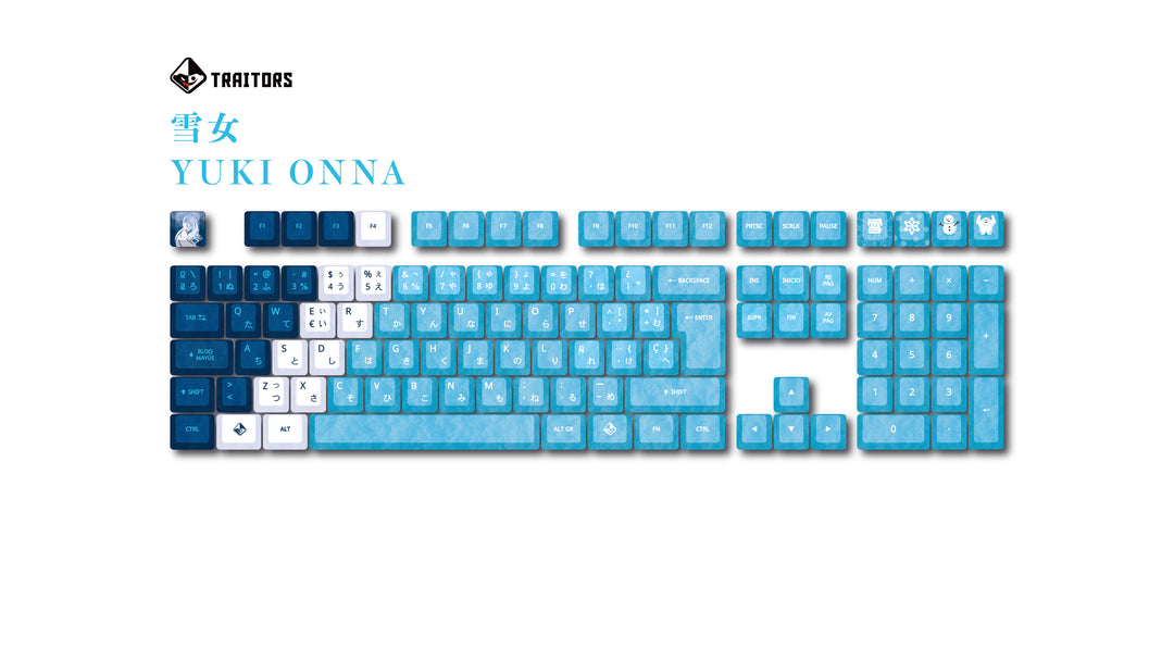 TRAITORS YUKI-ONNA KEYCAPS