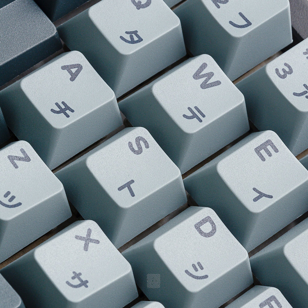 CEMENT GREY KEYCAP SET - ELOQUENT CLICKS