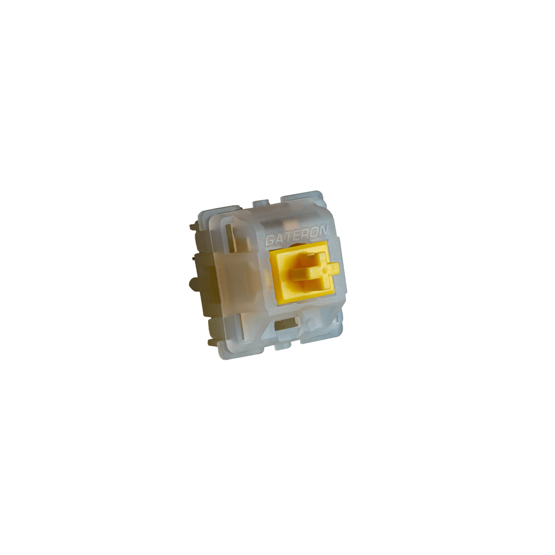 GATERON MILKY YELLOW SWITCHES - ELOQUENT CLICKS
