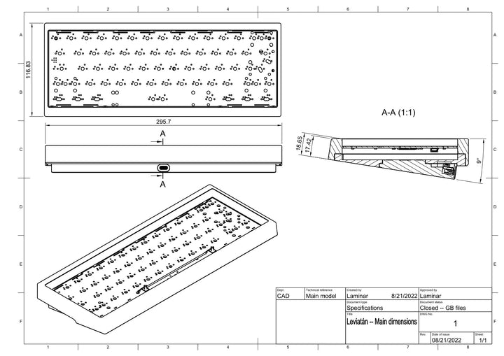 [GB] LEVIATÁN - 60% KEYBOARD ADD-ONS - ELOQUENT CLICKS