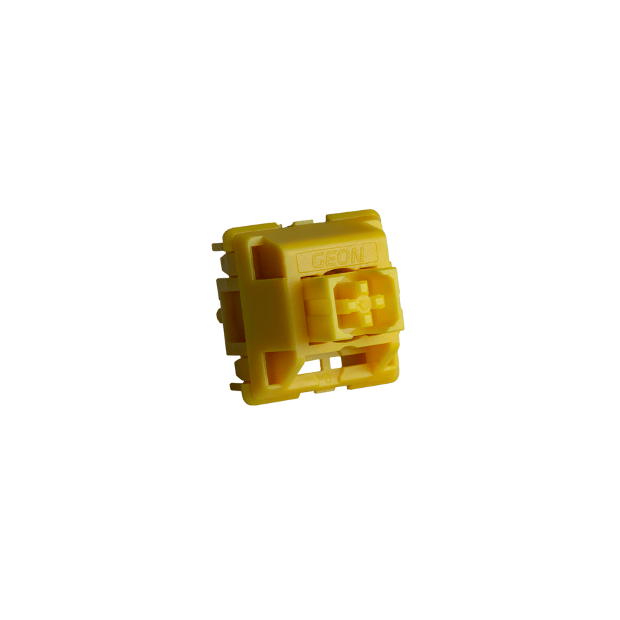 HG YELLOW SILENT TACTILE SWITCHES - ELOQUENT CLICKS