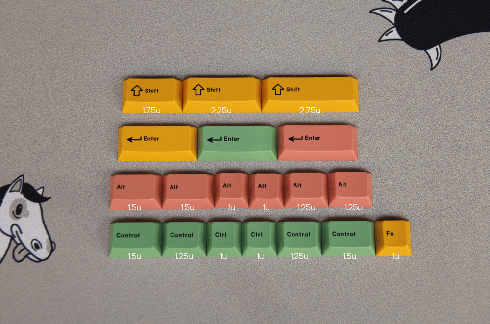 JC STUDIO KEYCAP KIT - MINT MODS - ELOQUENT CLICKS