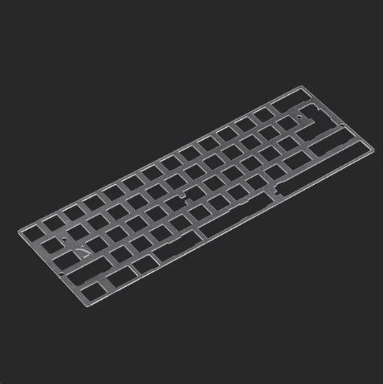 KBDFANS DZ60 60% POLYCARBONATE 2.25U LEFT SHIFT PLATE - ELOQUENT CLICKS