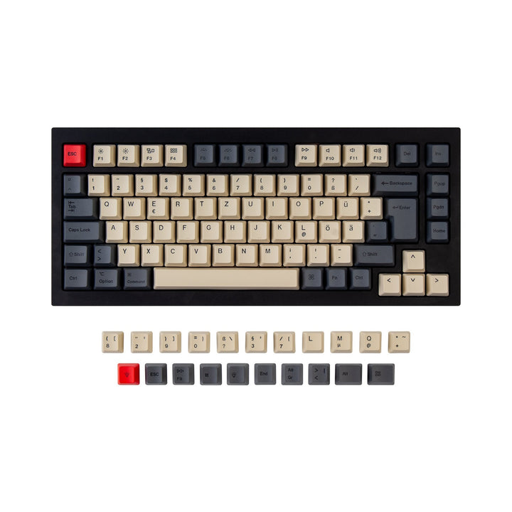 KEYCHRON CARBON KEYCAP SET - ELOQUENT CLICKS