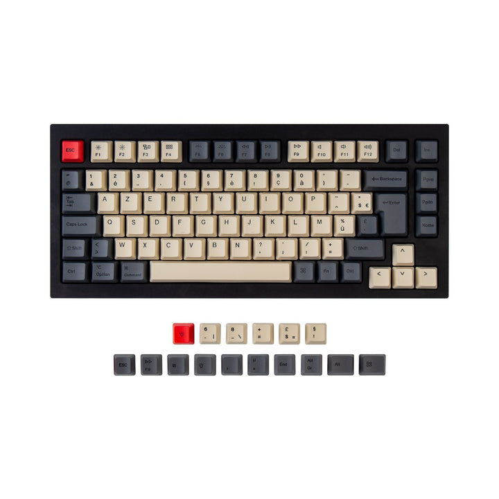 KEYCHRON CARBON KEYCAP SET - ELOQUENT CLICKS