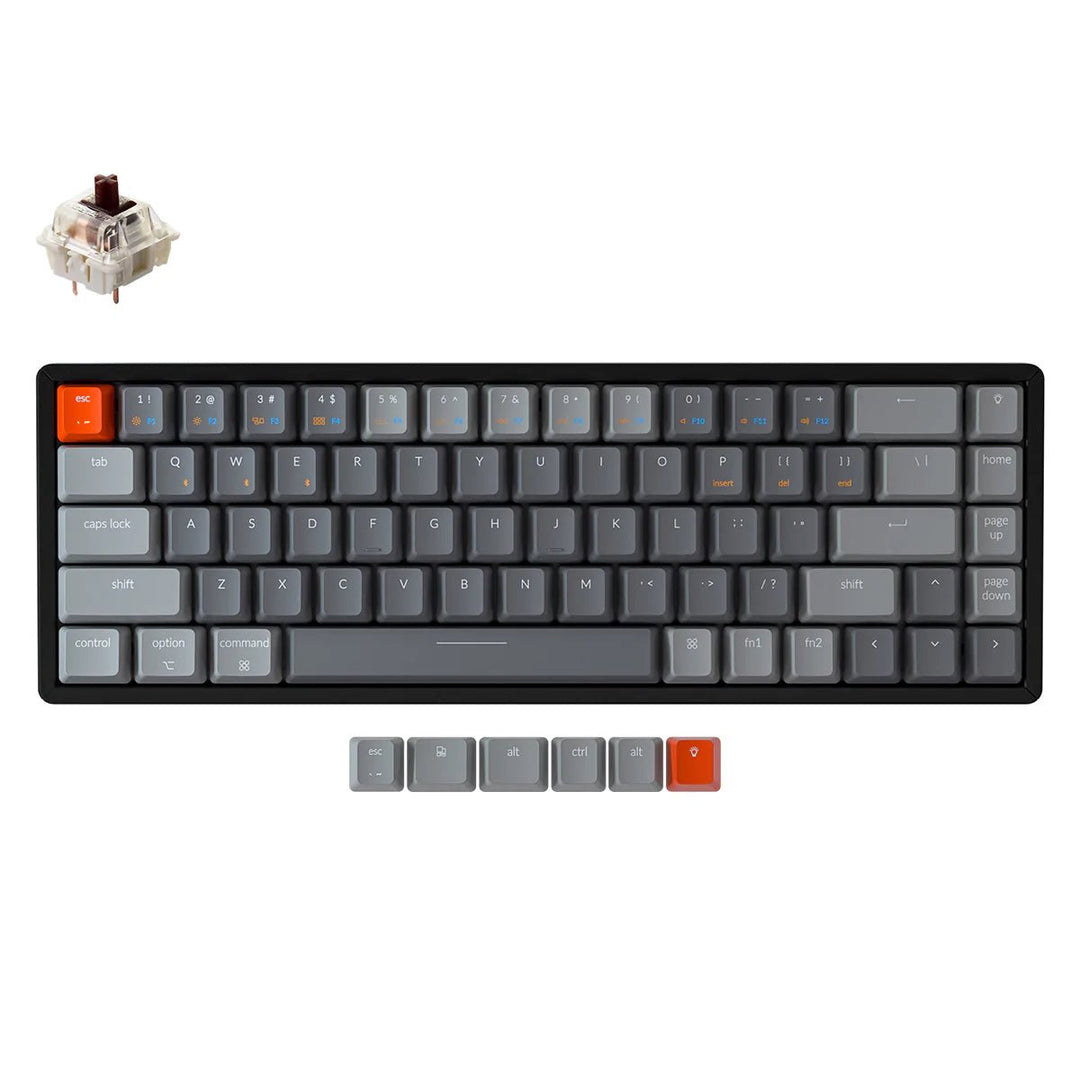 KEYCHRON K6 (65%) MECHANICAL KEYBOARD - ELOQUENT CLICKS