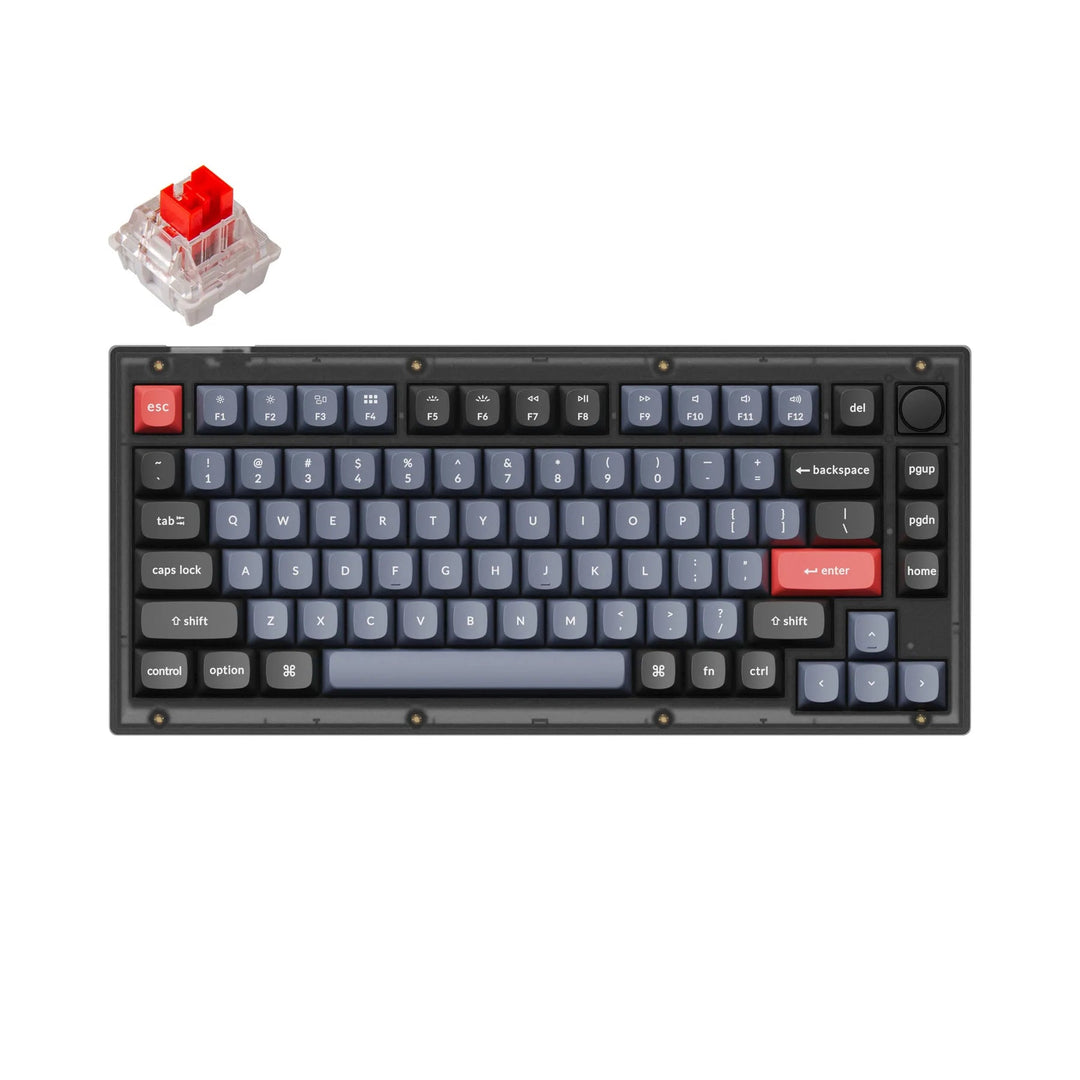 KEYCHRON V1 MECHANICAL KEYBOARD - ELOQUENT CLICKS