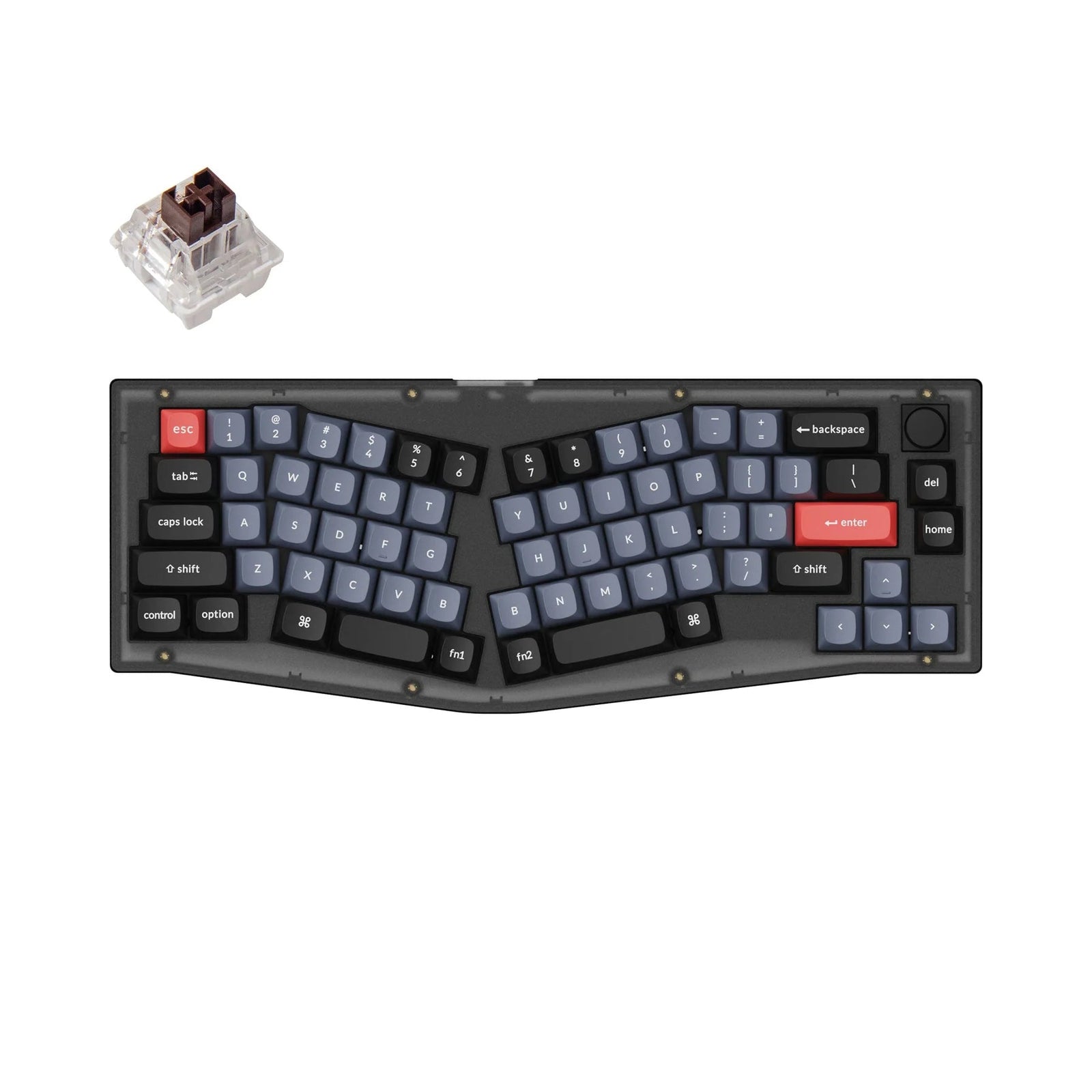 KEYCHRON V8 (65% ALICE) MECHANICAL KEYBOARD - ELOQUENT CLICKS