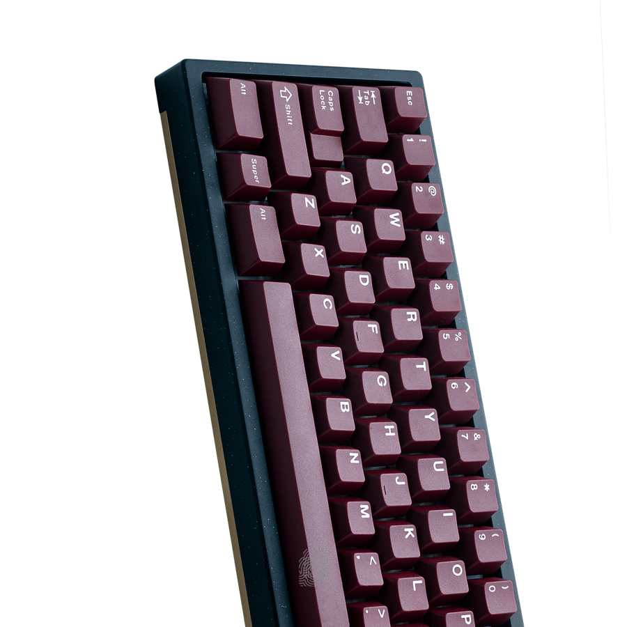 LINWORKS BURGUNDY CUSTOM KEYCAP SET - ELOQUENT CLICKS