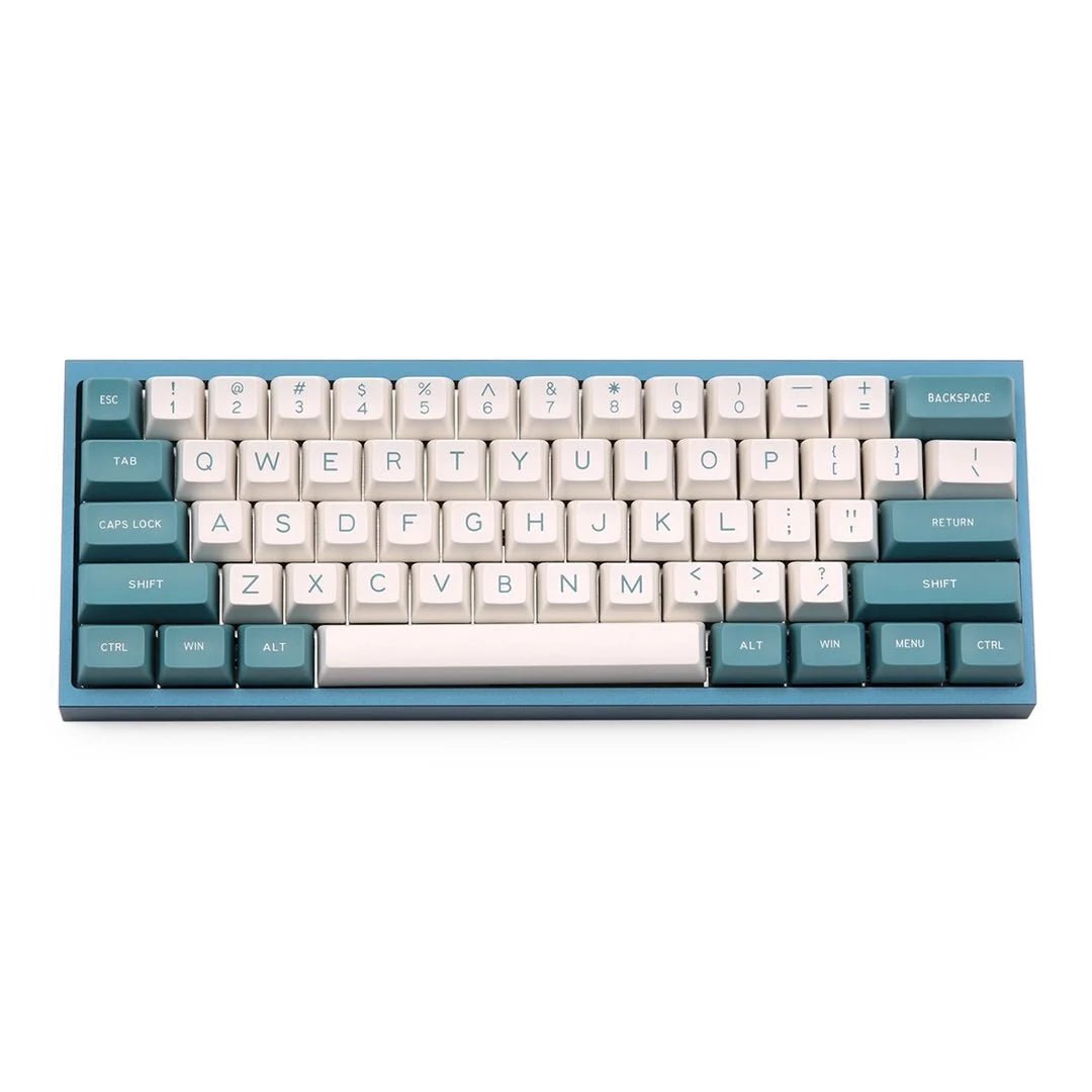 MAXKEY GREEN & WHITE KEYCAPS SET - ELOQUENT CLICKS