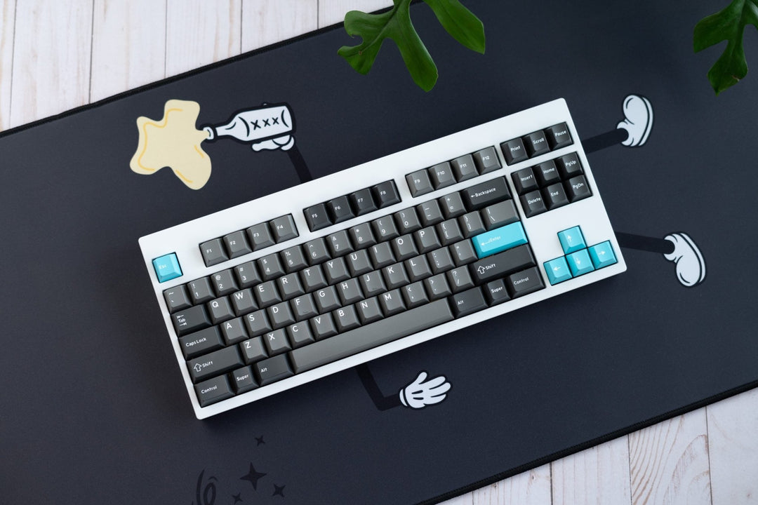 "MY KEEB IS PLASTERED" DESKMAT - ELOQUENT CLICKS