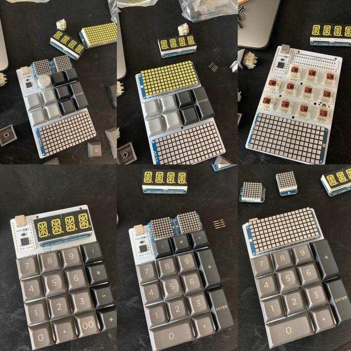 Nullbits Split Keyboard Kit NULLBITS TIDBIT 19-KEY NUMPAD KIT – ELOQUENT CLICKS