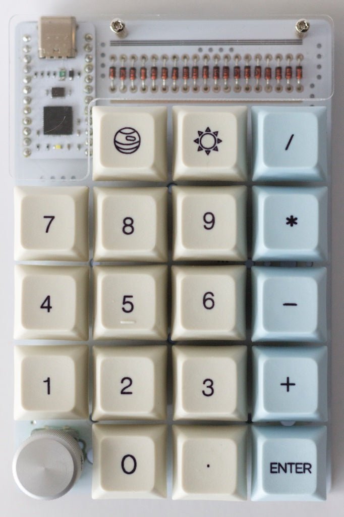 NULLBITS TIDBIT 19-KEY NUMPAD KIT - ELOQUENT CLICKS