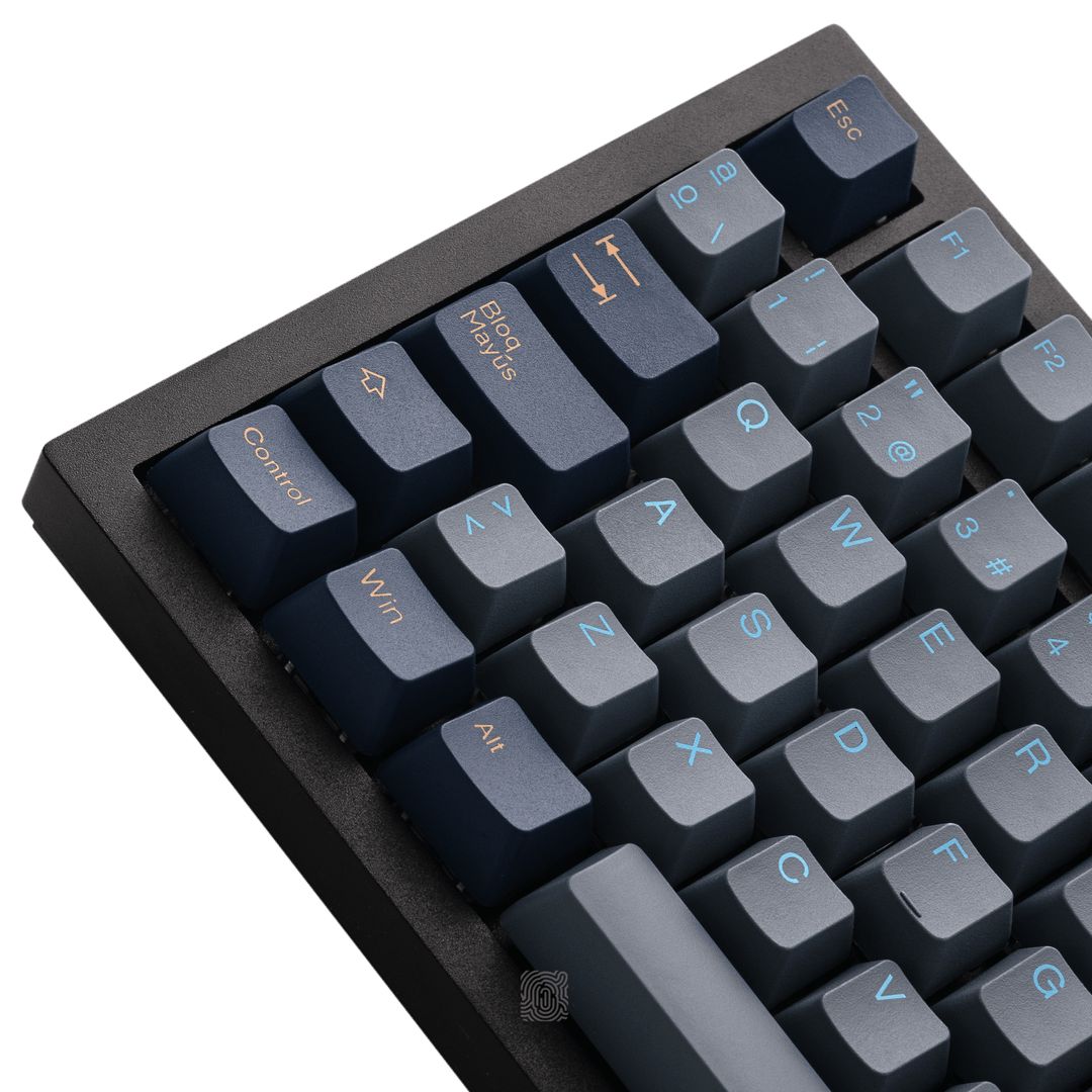 TAI-HAO DARK TUNNEL KEYCAP SET - ISO ESPAÑOL - ELOQUENT CLICKS