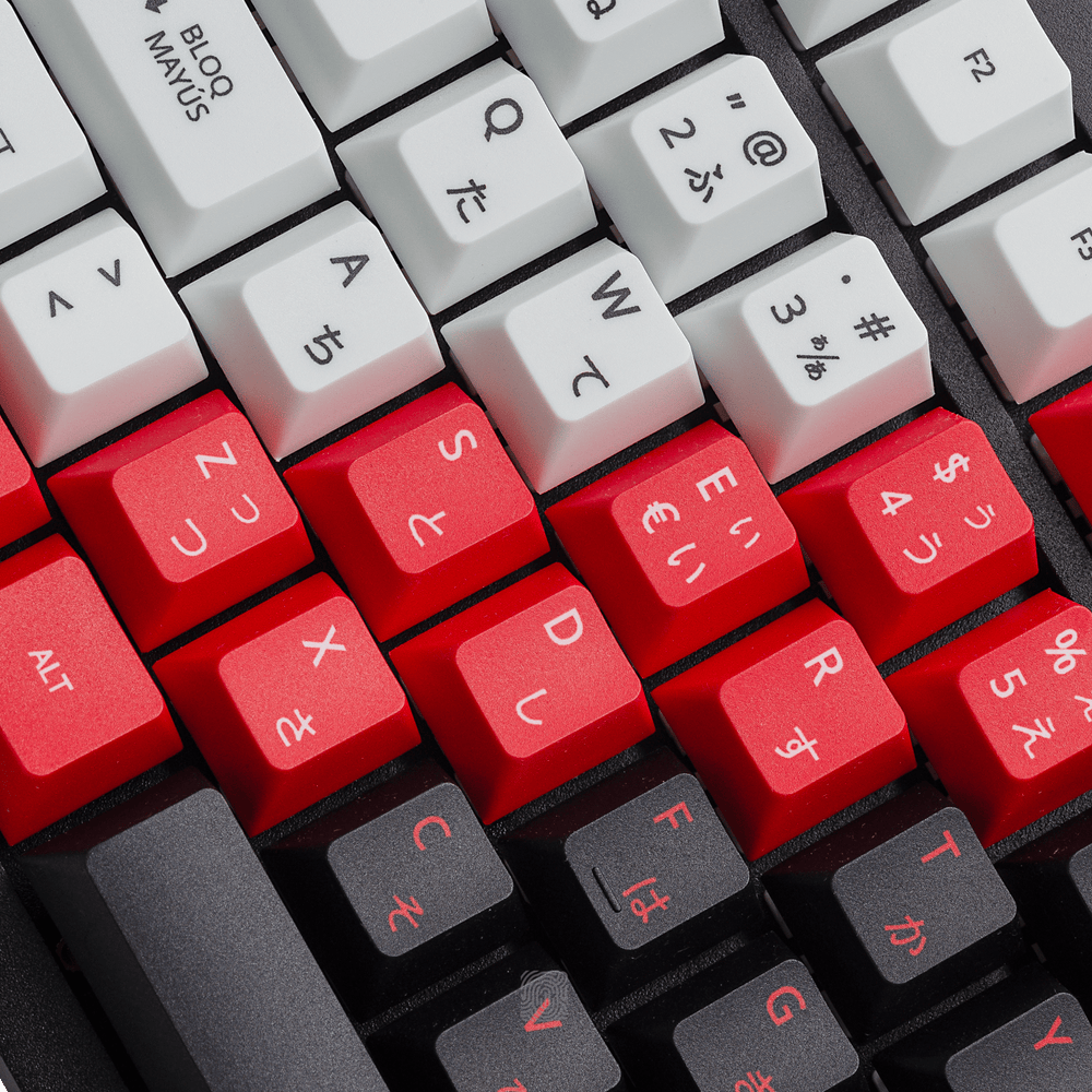 TRAITORS KABUKI KEYCAP SET ISO ESPAÑOL - ELOQUENT CLICKS